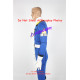 Power Rangers Turbo Blue Turbo Ranger Cosplay Costume