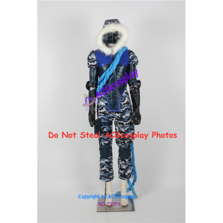 LOL League of Legends Arctic Ops Varus Cosplay Costume include boots covers