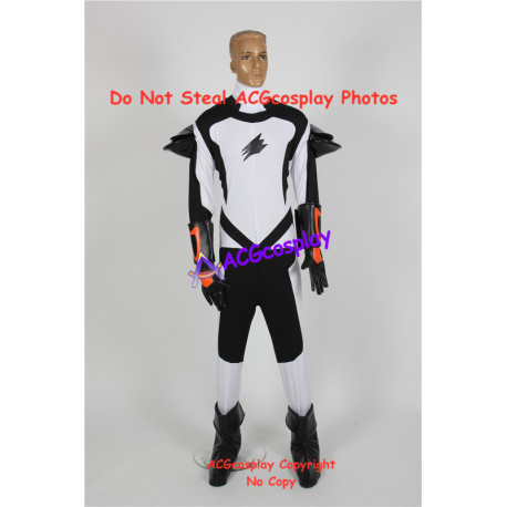 Power rangers jungle fury master swoop bat ranger cosplay costume include boots covers