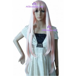Women's 100cm Pink Long Straight Fashion Wig cosplay wig