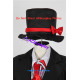 Black Butler Kuroshitsuji Joanne Harcourt Cosplay Costumes include hat