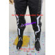 Tron Legacy Sam Flynn Cosplay Costume with light reflection strip include boots covers