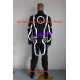 Tron Legacy Sam Flynn Cosplay Costume with light reflection strip include boots covers