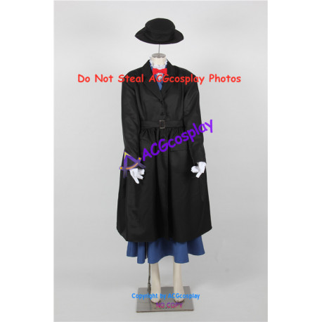 Disney Mary Poppins  Cosplay Costume include hat