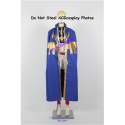 Code Geass Anya Alstreim Cosplay Costume with blue cloak