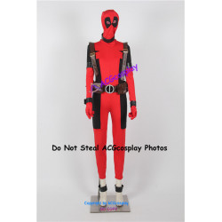 Marvel comics X-men The Wolverine Female Deadpool Cosplay Costume