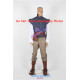 Disney Tangled Flynn Rider Cosplay Costume include boots covers