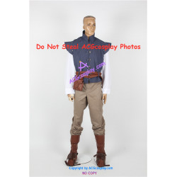 Disney Tangled Flynn Rider Cosplay Costume include boots covers