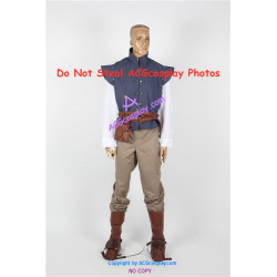 Tangled Flynn Rider Cosplay Costume include boots covers