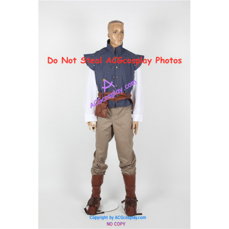 Tangled Flynn Rider Cosplay Costume include boots covers