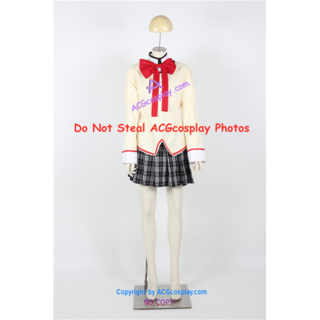 Puella Magi Madoka Magica Female Uniform Cosplay Costume