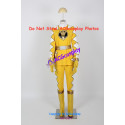 Power Rangers Dino Thunder Yellow Dino Ranger Cosplay Costume with real cosplay boots