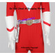 Power rangers mighty morphing Japanese sun vulcan ragner pre zyu ranger red ranger cosplay costume