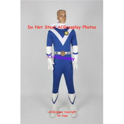 Power rangers mighty morphing Japanese sun vulcan ragner pre zyu ranger blue ranger cosplay costume