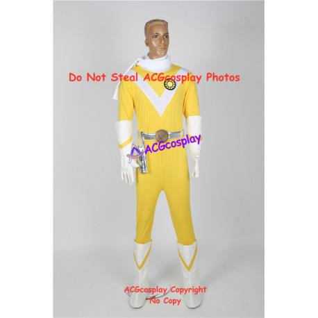 Power rangers mighty morphing Japanese sun vulcan ragner pre zyu ranger yellow ranger cosplay costume