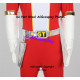 Power rangers Kousoku Sentai Turboranger Red Turbo Riki Honoo cosplay costume