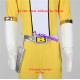 Power rangers Kousoku Sentai Turboranger Yellow Turbo Shunsuke Hino cosplay costume