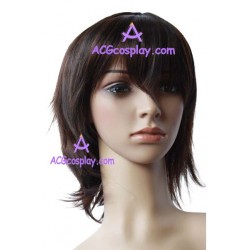 Women's Dark Brown Short Wig cosplay wig