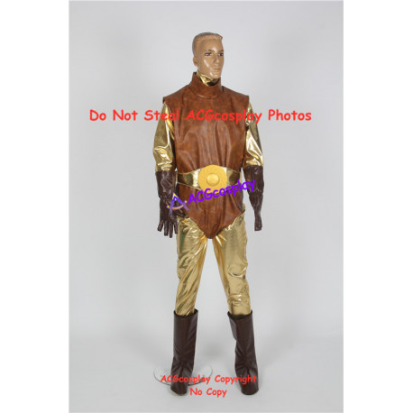 Spectreman cosplay costume include boots covers and big belt buckle prop