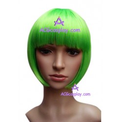 Women's Green 24cm Short Straight Wig cosplay wig