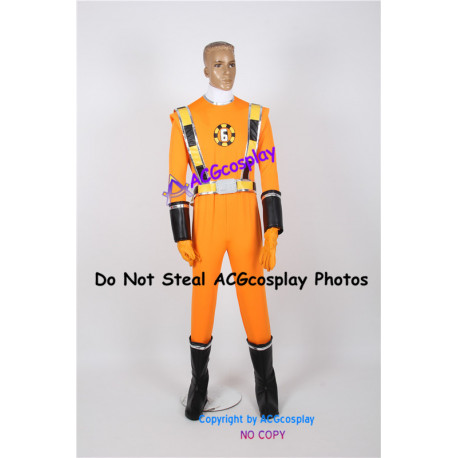 Ressha Sentai ToQger ToQger Orange Cosplay Costume