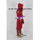 Power Rangers Red Ninjetti Ninja Ranger Cosplay Costume dark red version