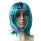 Women's Green Short Curly Cosplay Wig