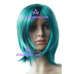 Women's Green Short Curly Cosplay Wig