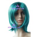 Women's Green Short Curly Cosplay Wig