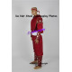 Power Rangers Red Ninjetti Ninja Ranger Cosplay Costume dark red version