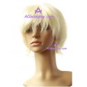 Women's Pale Gold Short Wig cosplay wig