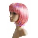 Women's Pink 28cm Bobo Fashion Wig cosplay wig