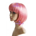 Women's Pink 28cm Bobo Fashion Wig cosplay wig