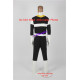 Power Rangers in Space Carlos black space ranger cosplay costume