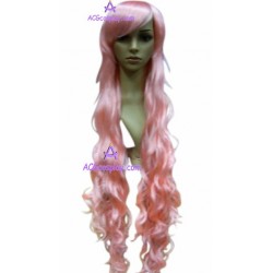 Women's Pink 100cm Long And Curly Fashion Wig cosplay wig