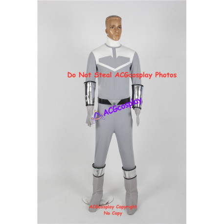 Power Rangers Time Force silver ranger Joe silver time force ranger cosplay costume