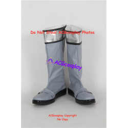 Power Rangers Time Force silver ranger Joe silver time force ranger cosplay boots shoes