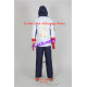 Tekken 4 Jin Kazama hoodie jacket cosplay costume whole set include gloves