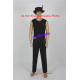 RWBY Roman Torchwick Cosplay Costume male version include hat and feather