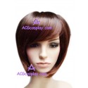 Women's Tan 24cm Short Straight Wig cosplay wig