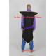 Dragon Ball Super Zamasu Cosplay Costume include boots covers