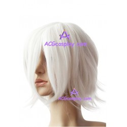 Women's White Short Wig cosplay wig