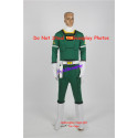 Power Rangers Turbo cosplay Carlos Green Turbo Ranger cosplay costume include boots covers