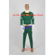 Power Rangers Turbo cosplay Carlos Green Turbo Ranger cosplay costume include boots covers