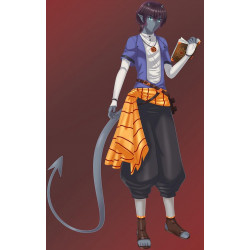 Cyrus cosplay costume incl real shoes cosplay