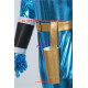 Power rangers Saizou ninja blue ranger Kaku ranger cosplay costume coating spandex make