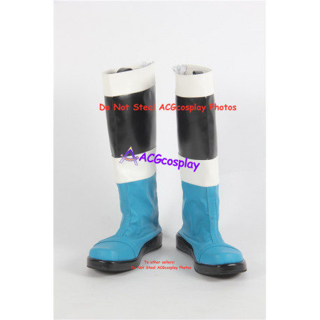 Power rangers Saizou ninja blue ranger Kaku ranger cosplay boots shoes