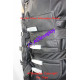 Resident Evil Nemesis Cosplay Costume faux leather Jacket and sleeves and buttons props