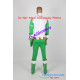 Gosei Sentai Dairanger Cosplay Costume for Green ranger cosplay incl boots covers