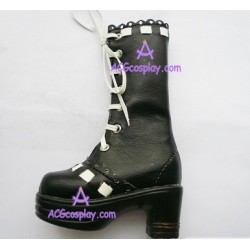 Black Martin of bud silk boots lolita shoes boots cosplay shoes